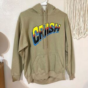 Men's Tan Crash Hoodie